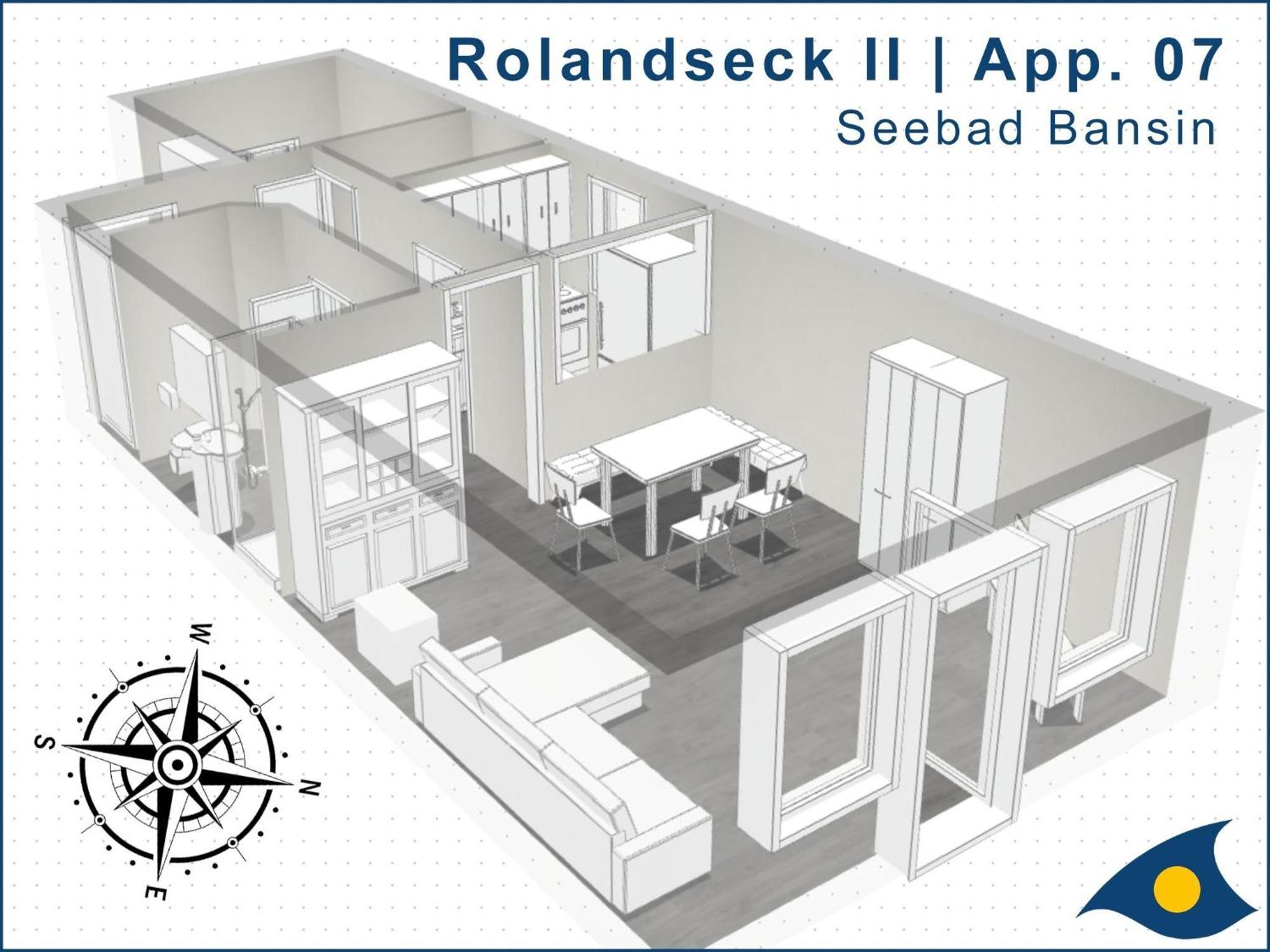 Rolandseck II Whg 07 Lägenhet Heringsdorf  Exteriör bild